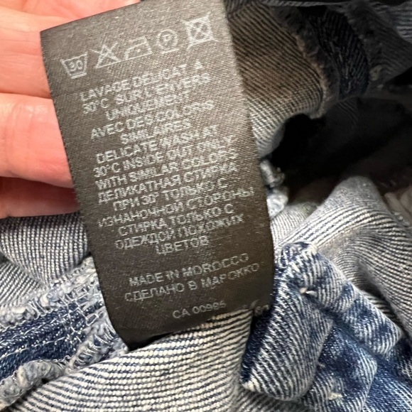 Isabel Marant Nanouli Acid Wash Stirrup Jeans Size 38 - Picture 11 of 11